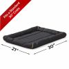 MidWest Ultra-Durable Dog Bed & Crate Mat, 30", Black