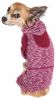 Pet Life Active 'Downward Dog' Heathered Performance 4-Way Stretch Two-Toned Full Body Warm Up Hoodie